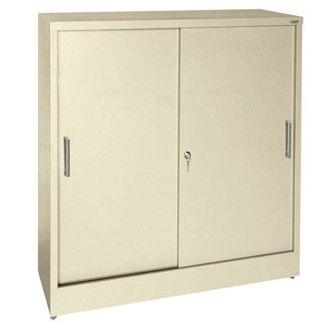 freestanding steel sliding door cabinet|metal cabinet with glass doors.